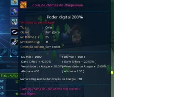 Conta Digimon Master Ryuda 6/6 134% com Alphamon Awaken Beta