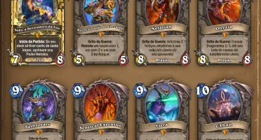Hearthstone: Conta com 150 cards lendárias e 36000 Pó Arcano