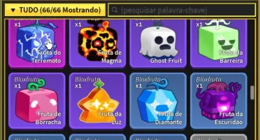T-Rex No Inv + Fruta Equipada + God Human + Varios Itens