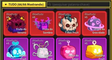 T-Rex No Inv + Fruta Equipada + God Human + Varios Itens