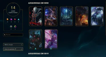 Conta League Of Legends Platina 4