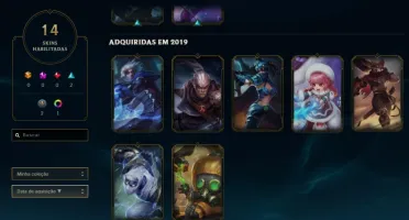Conta League Of Legends Platina 4