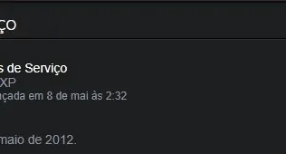 CONTA STEAM 9 ANOS - AGUIA 2 MM - LVL 12 GC - OP PRESA QB