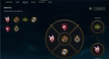 Conta League of Legends platina 3 - 57 skins