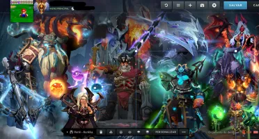 A Conta Mais Completa Em Itens Exclusivos De Dota 2, Imortal