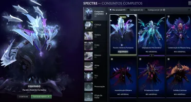 A Conta Mais Completa Em Itens Exclusivos De Dota 2, Imortal