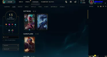 Conta Platina com 59% de winratio
