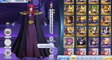 SAINT SEIYA AWAKENING - COM GEMAS AVANÇADAS E LIVROS