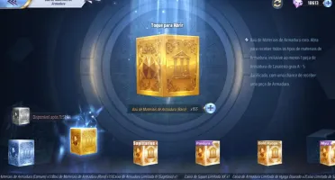 SAINT SEIYA AWAKENING - COM GEMAS AVANÇADAS E LIVROS