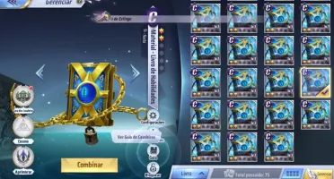 SAINT SEIYA AWAKENING - COM GEMAS AVANÇADAS E LIVROS