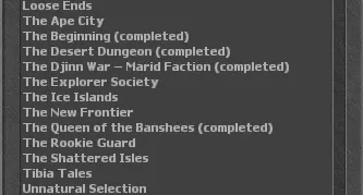 Vendendo conta com 4 chars TIBIA, mundo Honera (NON-PVP)