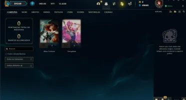 🔸CONTA LEVEL 30 UNRANKED COM SKIN ULTIMATE SERAPHINE🔸