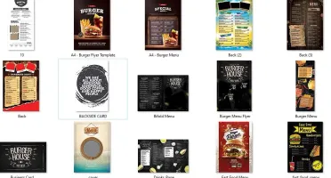 Arquivos PSD editáveis menus e cardápios para photoshop