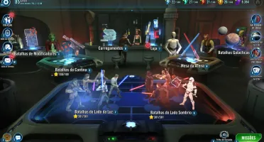 Conta Star Wars Galaxy of Heroes 12 GP Milhões 8 GL