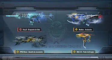 Cód Mobile 2 Bonecos mítico 1 arma Mítica!!!