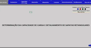 Determinação Da Capacidade De Carga E Detalhamento De Sapata