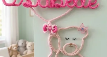 Porta Maternidade Ursinho(a) com Bexiga Personalizado