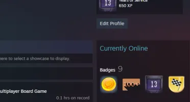 Conta Steam 13 Anos