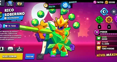 Conta Brawl Stars Full || 71K Trof || Tds Brawlers 300+ Skin