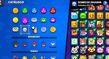 Conta Brawl Stars Full || 71K Trof || Tds Brawlers 300+ Skin