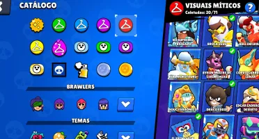 Conta Brawl Stars Full || 71K Trof || Tds Brawlers 300+ Skin