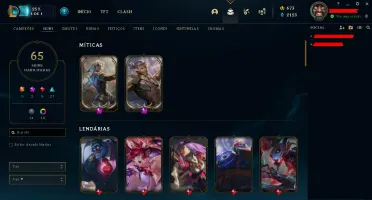 CONTA VALORANT+LOL AMBAS CHEIA DE SKINS (ÚNICO DONO + INFOS)