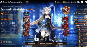 Vendo conta de Epic Seven, conta não vinculada