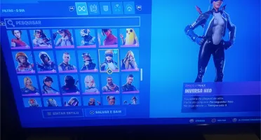 Conta S2 até s15, com 170 skins com salve o mundo 130.