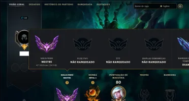 Mestre com 60 Champs e 11 Skins ( 54 PDL )