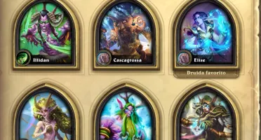 Conta Hearthstone 9 Golden Heros+208 lendárias