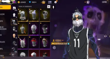 CONTA FREE FIRE NÍVEL 76 | EVOLUTIVAS | ANGELICAIS |