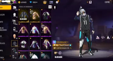 CONTA FREE FIRE NÍVEL 76 | EVOLUTIVAS | ANGELICAIS |