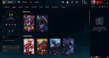 CONTA DE LOL E VALORANT - DIAMANTE 1 NOS DOIS JOGOS