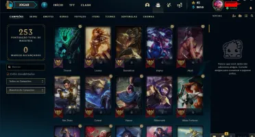 CONTA DE LOL E VALORANT - DIAMANTE 1 NOS DOIS JOGOS