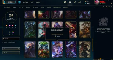 CONTA DE LOL E VALORANT - DIAMANTE 1 NOS DOIS JOGOS