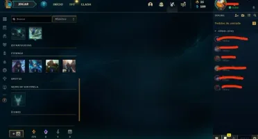 CONTA PLATINA LOL