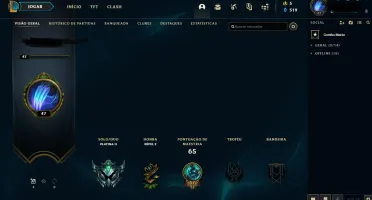 Conta lvl 47 platina 2