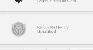Conta League of Legends Plat 4