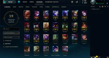 Conta League of Legends Plat 4