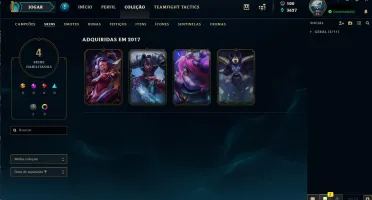 Conta League of Legends Plat 4