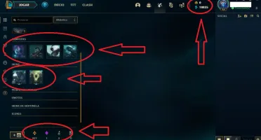 Conta lol Diamante 4 com 116V e 62D, Maravilhosa!