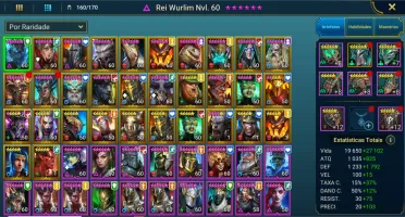 CONTA RAID SHADOW LEGENDS Comp imortal 1 key UNM