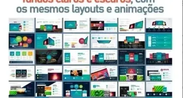32.000 Slides Comerciais Pró Editáveis + Mockups Power Point