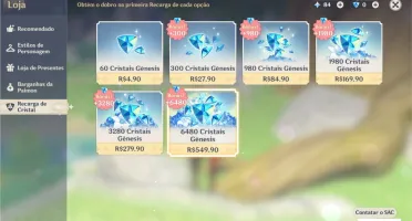 CONTA GENSHIN XIAO C1/JADE/ZHONGLI/VENTI/BAAL/KAZUHA/CHILDE