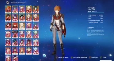 CONTA GENSHIN XIAO C1/JADE/ZHONGLI/VENTI/BAAL/KAZUHA/CHILDE