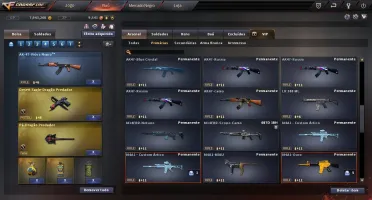Conta CrossFire AL 30 Vips +50 Mn's Ak-Asa Sombria