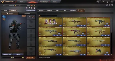 Conta CrossFire AL 30 Vips +50 Mn's Ak-Asa Sombria