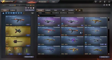 Conta CrossFire AL 30 Vips +50 Mn's Ak-Asa Sombria