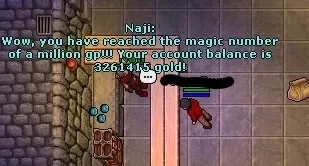 Conta Tibia Knight Level 283 ZUNERA