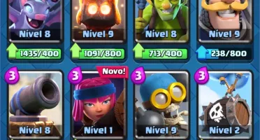 Vendo conta Clash Royale Nível 10, 11 lendárias